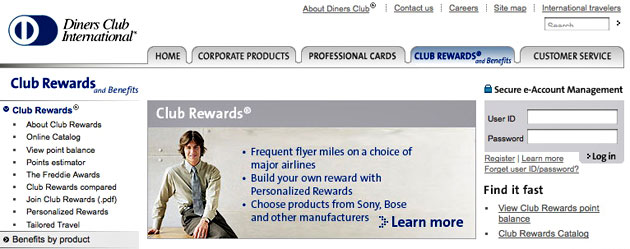 Diners Club Casino Deposit
